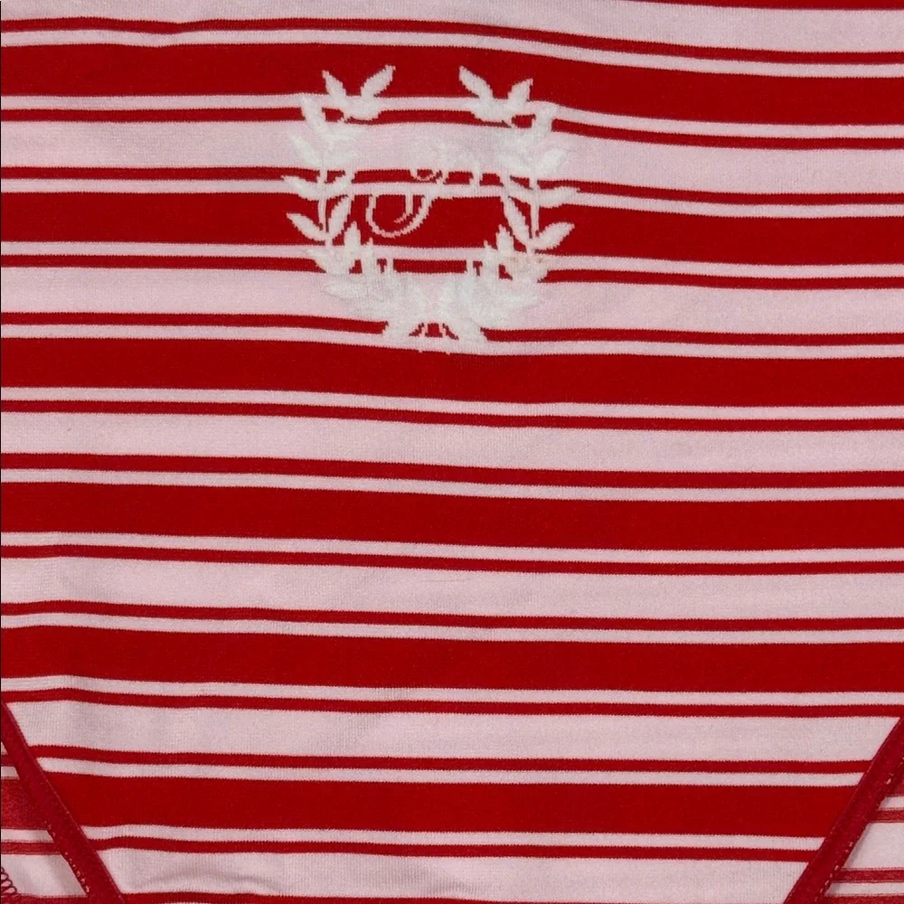 Victoria's Secret Striped and Heart Patterned Panties Set NWT L SKU1086